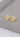 DOLA 18ct African mask earrings, West African gold heritage fine jewellery