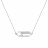 ÀMÌ Single Link Necklace in Sterling Silver