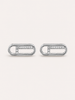 ÀMÌ Link Petite Stud Earrings in Sterling Silver